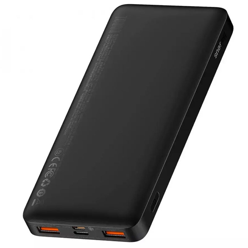 Фото Портативное ЗУ Baseus Bipow Overseas 20W 10000 mAh (PPBD050301) (Black) в магазине vchehle.ua