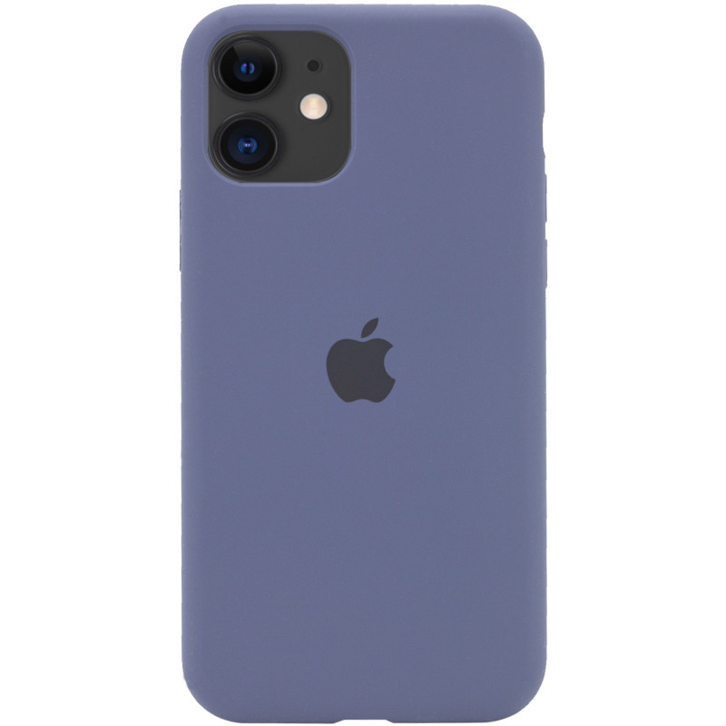 Чехол Silicone Case Full Protective (AA) для Apple iPhone 11 (6.1") (Темно-синий / Midnight blue)