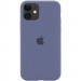 Чехол Silicone Case Full Protective (AA) для Apple iPhone 11 (6.1") (Темно-синий / Midnight blue)