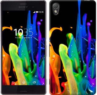 

Чехол брызги краски для Sony Xperia Z3 Dual 381369