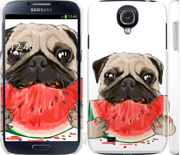 

Чехол Мопс и арбуз для Samsung Galaxy S4 i9500 843405