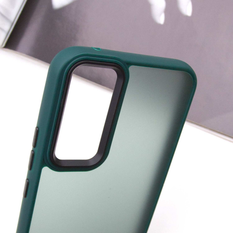 Чехол TPU+PC Lyon Frosted для Samsung Galaxy A35 (Green) в магазине vchehle.ua