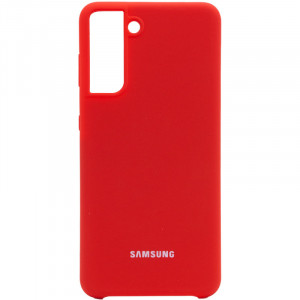 Чехол Silicone Cover (AA) для Samsung Galaxy S21+