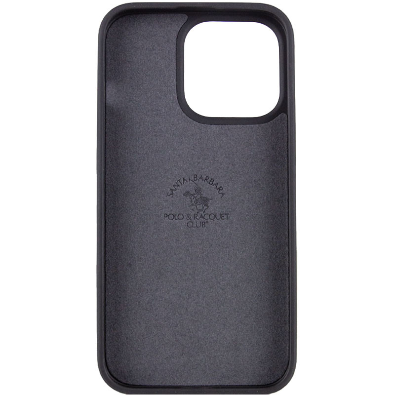 Кожаный чехол Polo Santa Barbara для Apple iPhone 13 Pro (6.1") (Black) в магазине vchehle.ua