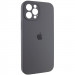 Фото Чехол Silicone Case Full Camera Protective (AA) для Apple iPhone 12 Pro Max (6.7") (Серый / Dark Gray) на vchehle.ua