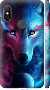 Чохол Арт-вовк на Xiaomi Redmi Note 6 Pro