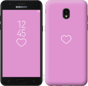 Чехол Сердце 2 для Samsung Galaxy J7 2018