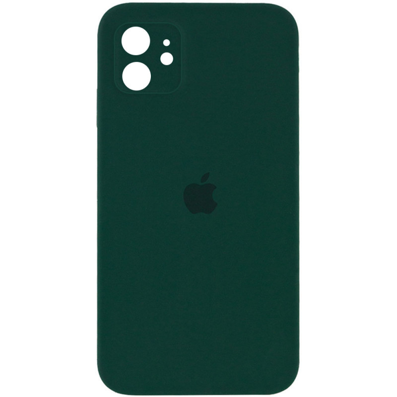 Фото Чехол Silicone Case Square Full Camera Protective (AA) для Apple iPhone 11 (6.1") на vchehle.ua