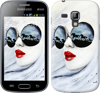 

Чехол Девушка акварелью для Samsung Galaxy S Duos s7562 89727