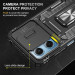 Фото Ударопрочный чехол Camshield Army Ring для Xiaomi Redmi 12 / Poco M6 Pro 5G (Черный / Black) на vchehle.ua