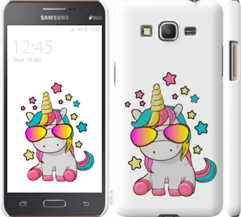 

Чохол Єдиноріг в окулярах на Samsung Galaxy Grand Prime G530H 911607