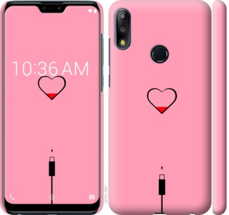 

Чехол Подзарядка сердца1 для Asus Zenfone Max Pro M2 ZB631KL 730478