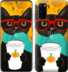 

Чехол Осенний кот для Samsung Galaxy S20 878773
