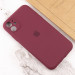 Чохол Silicone Case Full Camera Protective (AA) на Apple iPhone 11 (6.1") (Бордовий / Plum) в магазині vchehle.ua