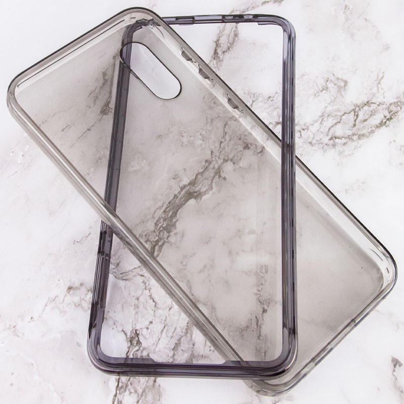 Фото Чехол TPU+PC Full Body с защитой 360 для Samsung Galaxy A02 (Черный) на vchehle.ua