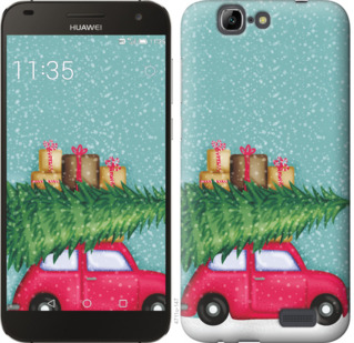 

Чохол Машина з подарунками на Huawei Ascend G7 867741