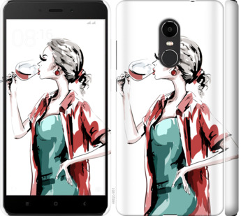 

Чохол Дівчина з келихом для Xiaomi Redmi Note 4X 841647