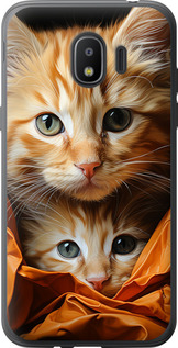 Чохол Котики 2 на Samsung Galaxy J2 2018