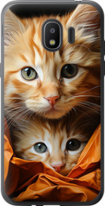 Чохол Котики 2 на Samsung Galaxy J2 2018