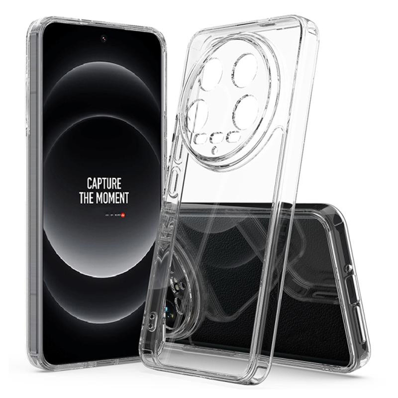 TPU чохол Epic Transparent 1,5mm Full Camera на Xiaomi 14 Ultra (Безбарвний (прозорий))