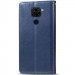 Фото Шкіряний чохол-книжка GETMAN Gallant (PU) для Xiaomi Redmi Note 9 / Redmi 10X (Синій) на vchehle.ua