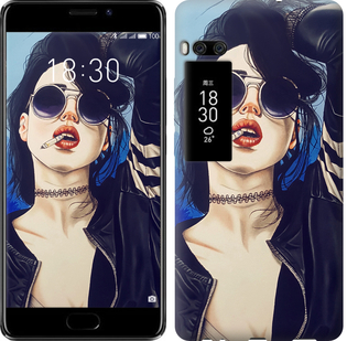 

Чехол Девушка на стиле для Meizu Pro 7 Plus 690402