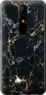 

Чохол Чорний мармур на Nokia 5.1 Plus 1690940