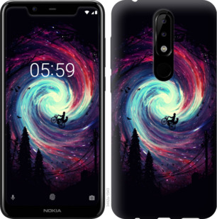 

Чехол Навстречу приключениям для Nokia 5.1 Plus 878970