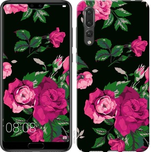 

Чехол Розы на черном фоне для Huawei Nova 4 699179