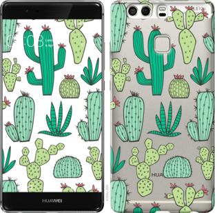 

Чехол кактусы 2 для Huawei P9 Plus 775509