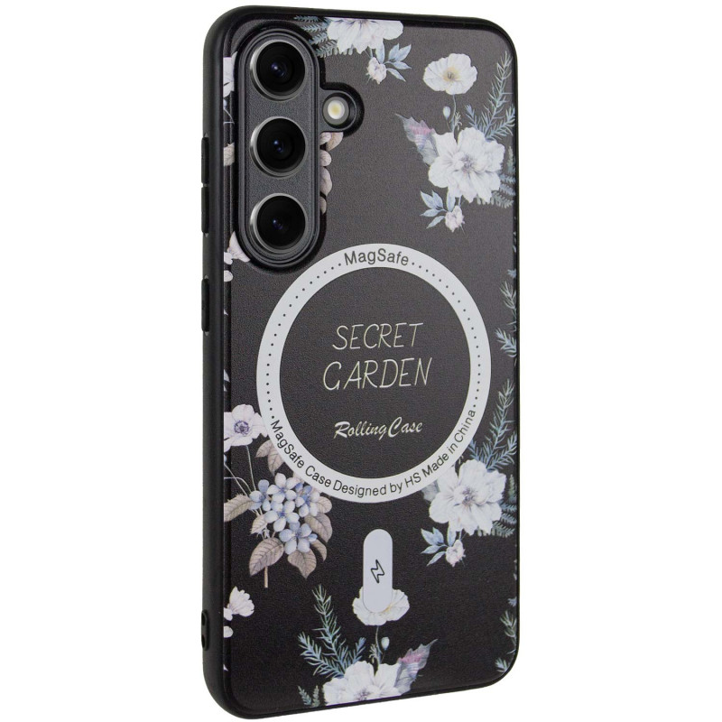 TPU+PC чехол Secret with Magnetic Safe для Samsung Galaxy S24+ (Black)