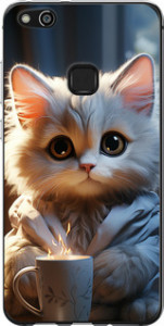 Чехол White cat для Huawei P10 Lite