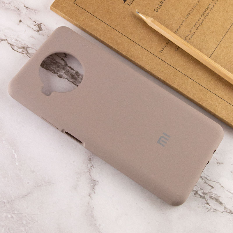 Купити Чохол Silicone Cover Full Protective (AA) на Xiaomi Mi 10T Lite / Redmi Note 9 Pro 5G (Сірий / Lavender) на vchehle.ua