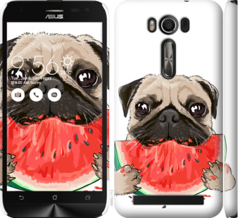 

Чохол Мопс і кавун на Asus ZenFone 2 Laser ZE500KL 843938