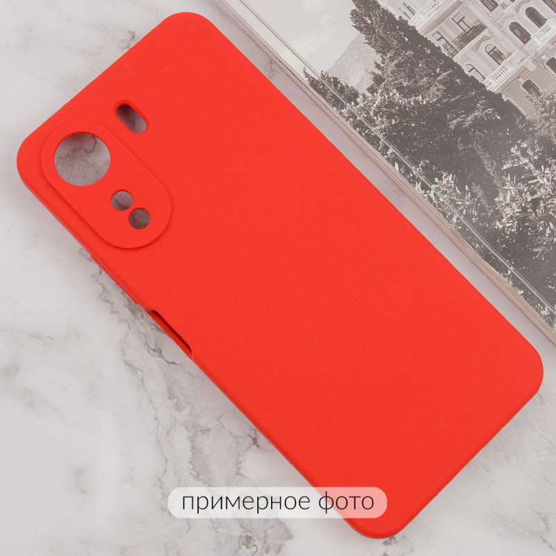 Фото Чехол Silicone Cover Lakshmi Full Camera (AAA) для Xiaomi Redmi 13C / Poco C65 (Красный / Red) на vchehle.ua