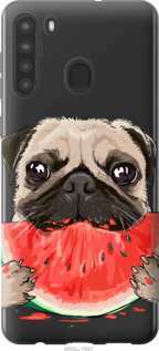 

Чохол Мопс і кавун на Samsung Galaxy A21 917842