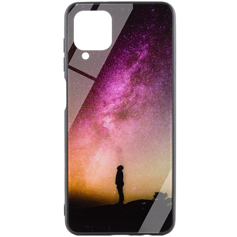 TPU+Glass чехол Diversity для Samsung Galaxy A12 / M12 (Solitude)