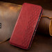 Фото Шкіряний чохол-книжка GETMAN Cubic (PU) на Xiaomi Redmi Note 9 / Redmi 10X (Червоний) на vchehle.ua