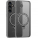 TPU+PC чохол Magnetic Safe Colorful HQ Ring на Samsung Galaxy S25 (Grey)