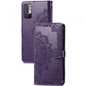 Кожаный чехол-книжка Art Case с визитницей для Xiaomi Redmi Note 10 5G