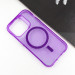 Фото Чехол TPU Radiance with Magnetic safe для Apple iPhone 15 Pro (6.1") (Purple) на vchehle.ua