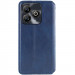 Шкіряний чохол-книжка GETMAN Cubic (PU) на ZTE Blade A75 4G (Синій) в магазині vchehle.ua