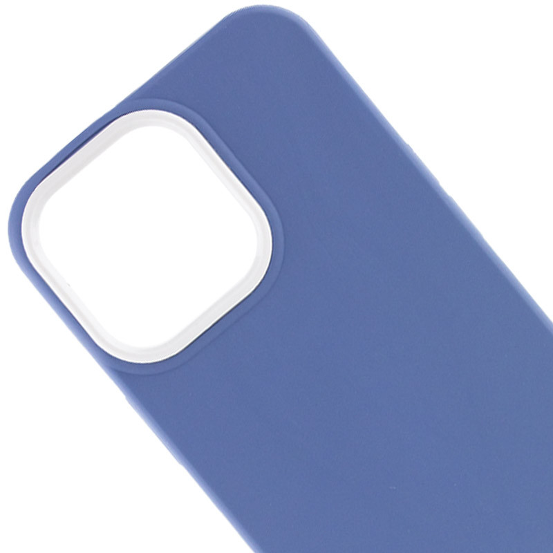 Фото Чехол TPU+PC Bichromatic для Apple iPhone 13 Pro Max (6.7") (Blue / White) на vchehle.ua