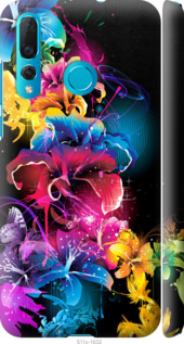 

Чехол Абстрактные цветы для Huawei Nova 4 982745