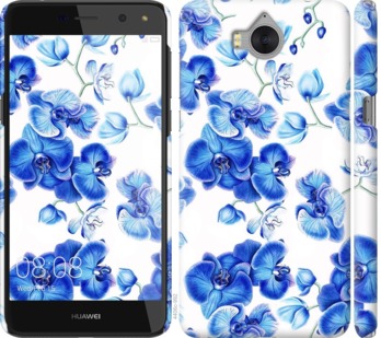 

Чохол Блакитні орхідеї на Huawei Y5 2017 725305