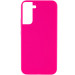 Чохол Silicone Cover Lakshmi (AAA) на Samsung Galaxy S21 FE (Рожевий / Barbie pink)