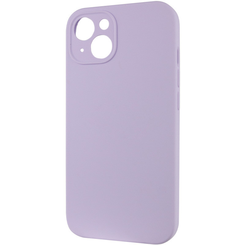 Фото Чехол Silicone Case Full Camera Protective (AA) NO LOGO для Apple iPhone 14 (6.1") (Сиреневый / Lilac) в магазине vchehle.ua