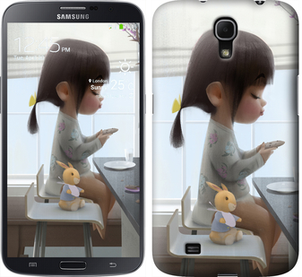 

Чехол Милая девочка с зайчиком для Samsung Galaxy Mega 6.3 i9200 636472