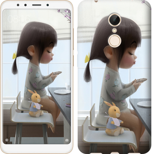 

Чохол Мила дівчинка з зайчиком на Xiaomi Redmi 5 636665