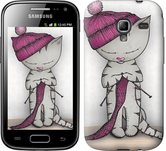 

Чехол Кошка рукодельница для Samsung Galaxy Ace 2 I8160 584145